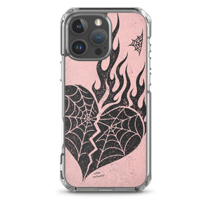 Burning Heart Y2K Phone Case