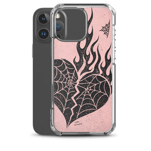 Burning Heart Y2K Phone Case