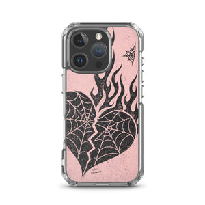 Burning Heart Y2K Phone Case