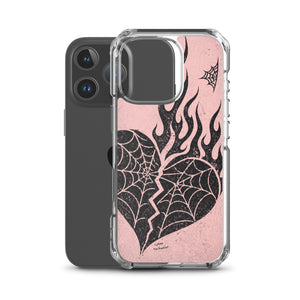 Burning Heart Y2K Phone Case