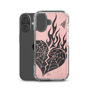 Burning Heart Y2K Phone Case
