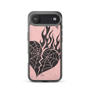 Burning Heart Y2K Phone Case