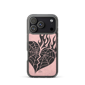 Burning Heart Y2K Phone Case