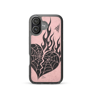 Burning Heart Y2K Phone Case