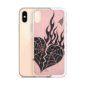 Burning Heart Y2K Phone Case
