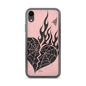 Burning Heart Y2K Phone Case