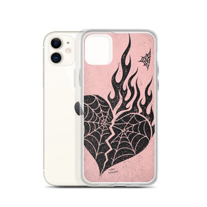 Burning Heart Y2K Phone Case