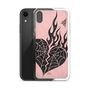 Burning Heart Y2K Phone Case