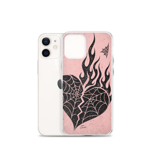 Burning Heart Y2K Phone Case