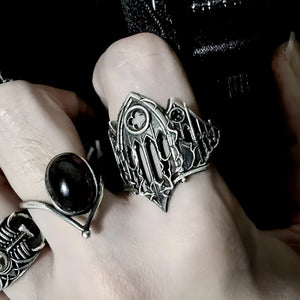 Burnt Cathedral Gothic Ring — photo 6