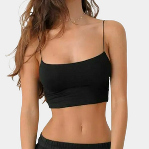 Bustier Sleeveless Crop Top