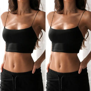 Bustier Sleeveless Crop Top