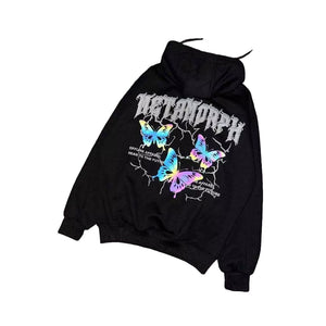 Butterfly Cyberpunk Hoodie
