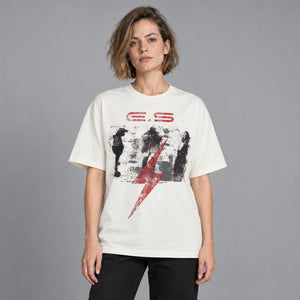 Butterfly Shirt Y2K – worn by a woman