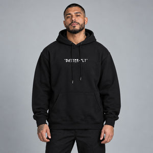 Butterfly Y2k Hoodie Fleece – worn by a man