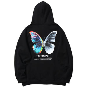 Butterfly Y2k Hoodie Fleece