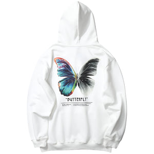 Butterfly Y2k Hoodie Fleece