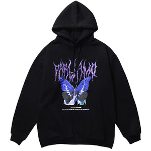 Butterfly Y2k Hoodie Oversized