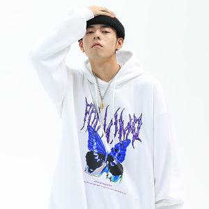 Butterfly Y2k Hoodie Oversized
