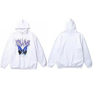 Butterfly Y2k Hoodie Oversized
