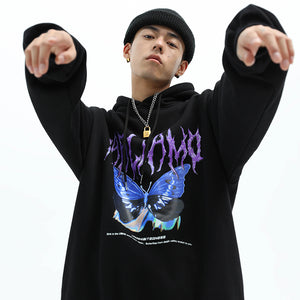 Butterfly Y2k Hoodie Oversized