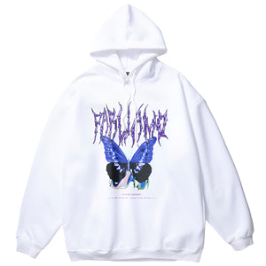Butterfly Y2k Hoodie Oversized