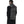 Black and white calligraphy techwear scarf in faux fur