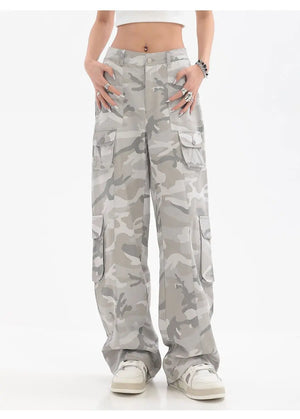 Camo baggy cargo pants