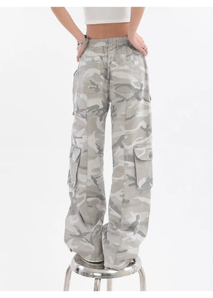 Camo baggy cargo pants