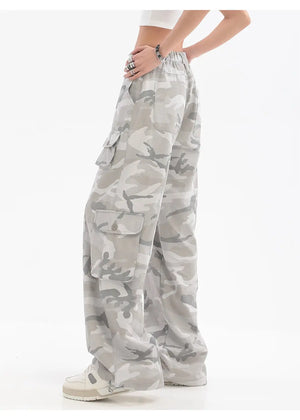 Camo baggy cargo pants