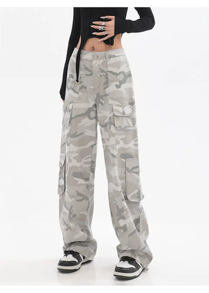 Camo baggy cargo pants