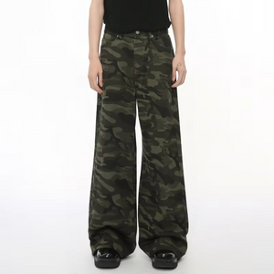 Camo Baggy Jeans Y2k