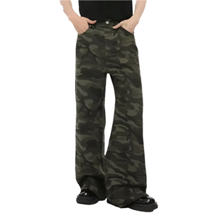 Camo Baggy Jeans Y2k