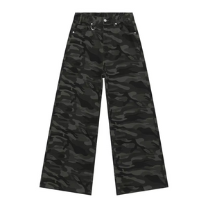 Camo Baggy Jeans Y2k