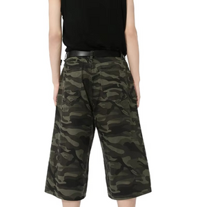 Camo Calf-Length Y2k Jeans