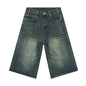 Camo Calf-Length Y2k Jeans