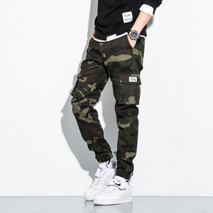 Camo Cargo Cyberpunk Pants