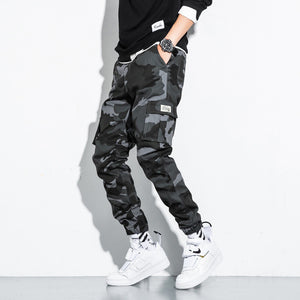 Camo Cargo Cyberpunk Pants