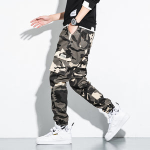 Camo Cargo Cyberpunk Pants