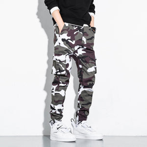 Camo Cargo Cyberpunk Pants