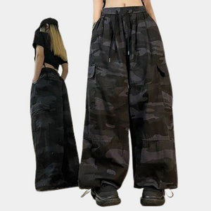 Camo cargo fashion pants