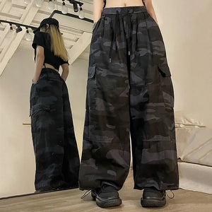 Camo cargo fashion pants
