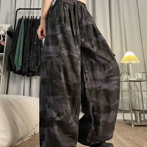 Camo cargo fashion pants