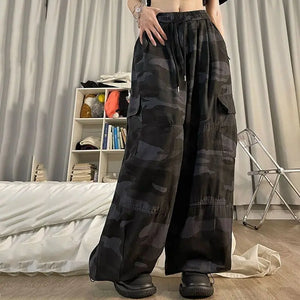 Camo cargo fashion pants