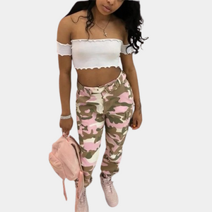 Camo cargo pant