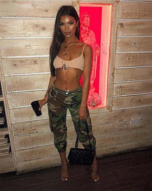 Camo cargo pant