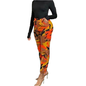 Camo Cargo Pants Army Green