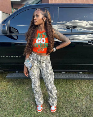 Camo Cargo Pants Casual