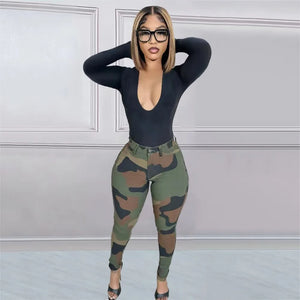 Camo Cargo Pants Fashion