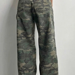 Camo Cargo Pants Jeans